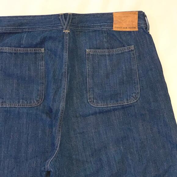 J Crew Point Sur Womens Denim Jeans CHECK SIZE Label =34 Measure =38  Raw Hem - Picture 7 of 16